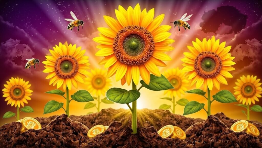 O Poder do Girassol para Atrair Dinheiro e Prosperidade
