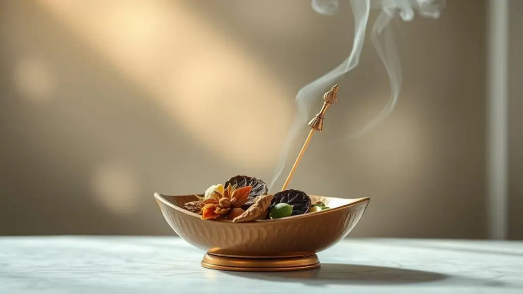 Defumador Kit Defumação Turíbulo e 7 Ervas