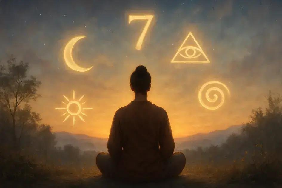 a relação do número 7 com a intuição e o autoconhecimento