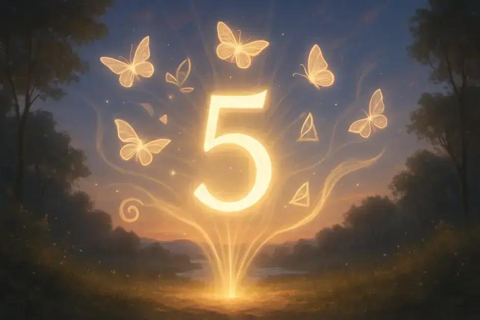 Números e mudança: o papel do número 5 na transformação espiritual